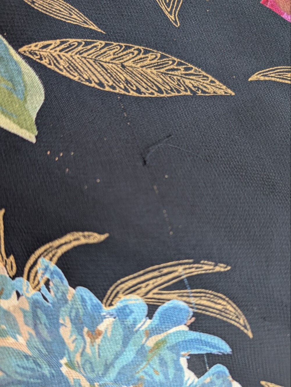 April Cornell Black Maxi Dress with Multicolor Floral Print - Picture 8 of 10